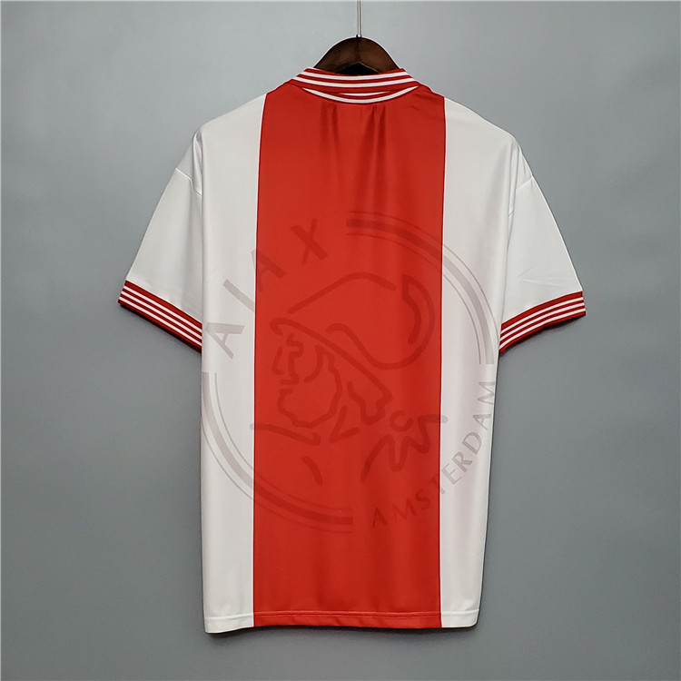 95/96 Ajax Home Retro Soccer Jersey Football Shirt - Click Image to Close