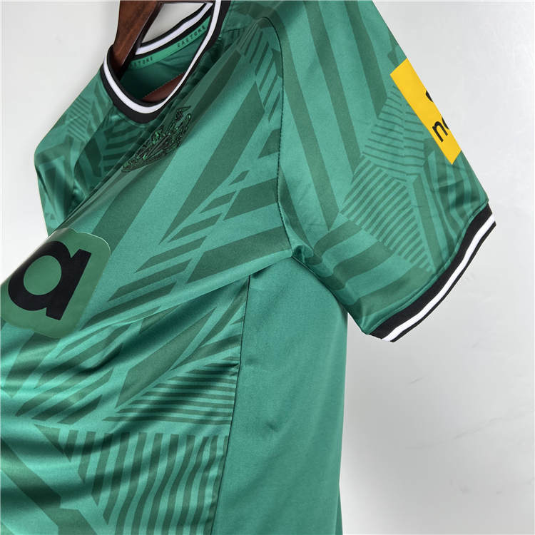 23/24 Newcastle United Away Green Soccer Jersey Football Shirt - Click Image to Close