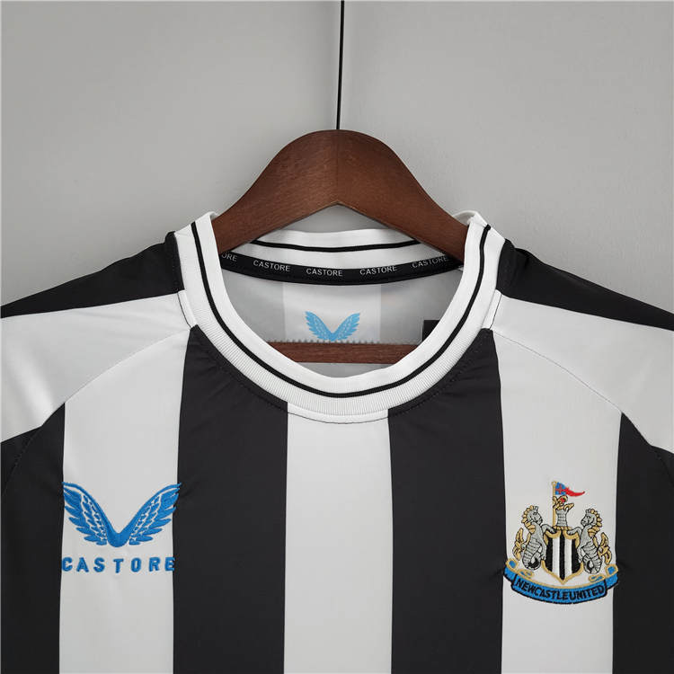 22/23 Newcastle United Home White&Black Soccer Jerseys Football Shirt - Click Image to Close
