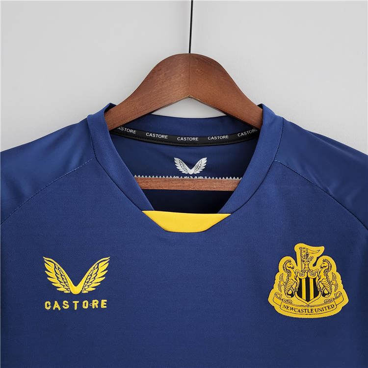 22/23 Newcastle United Third Blue Soccer Jerseys Football Shirt - Click Image to Close
