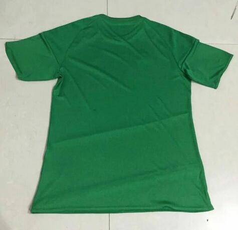 Algeria Away 2016-17 Green Soccer Jersey Shirt - Click Image to Close