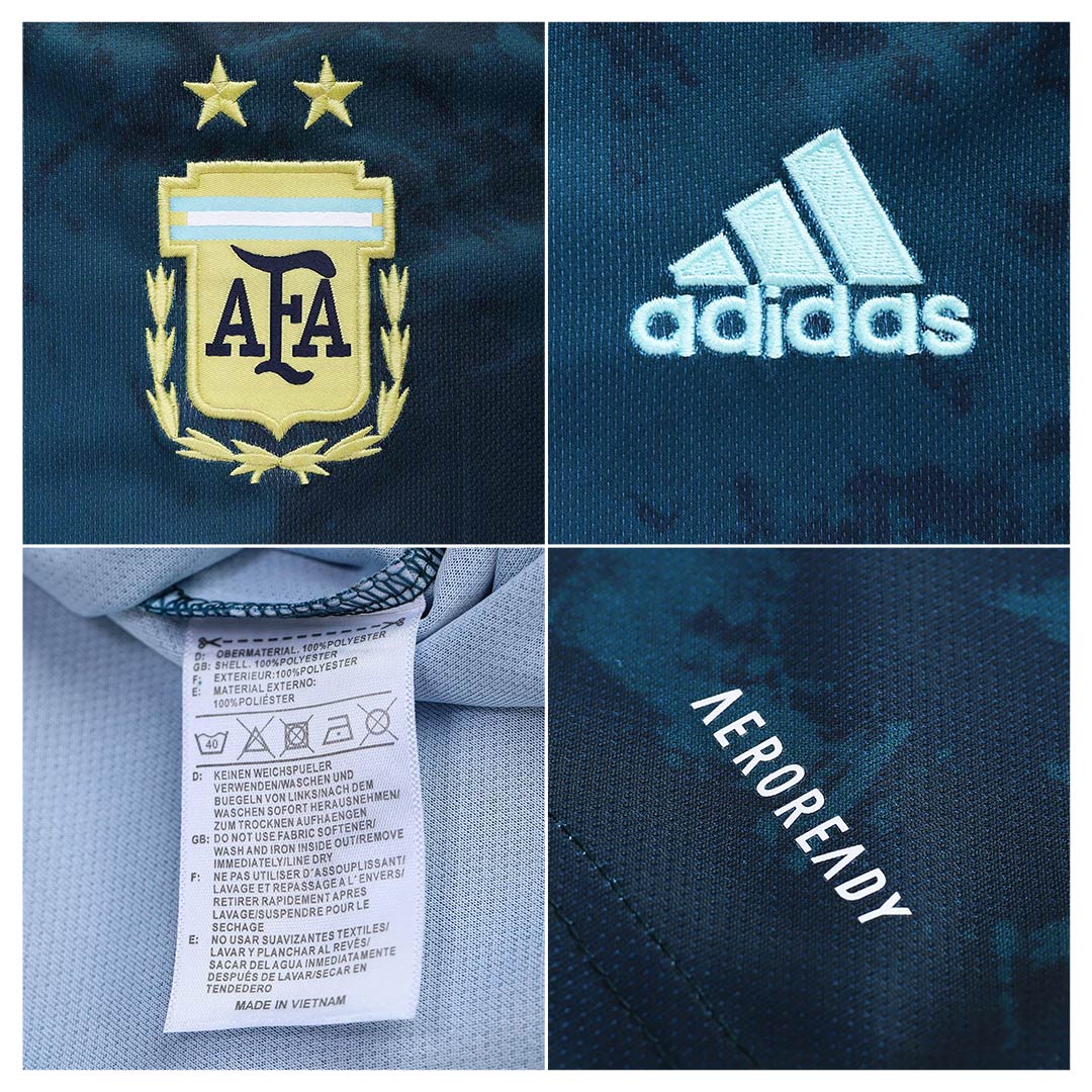 2020 ARGENTINA DARK GREEN SOCCER JERSEY SHIRT