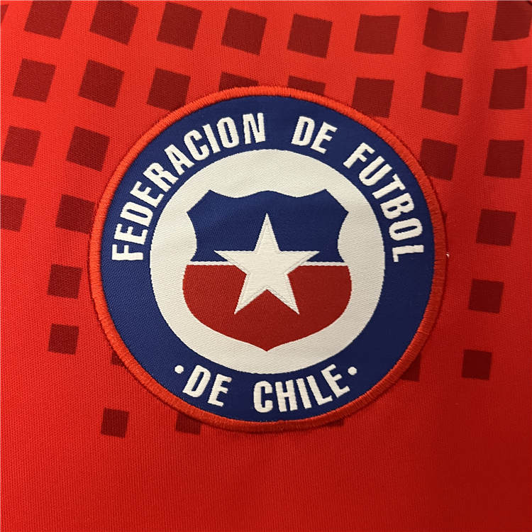 2024 Chile Home Red Soccer Jersey Football Shirt - Click Image to Close