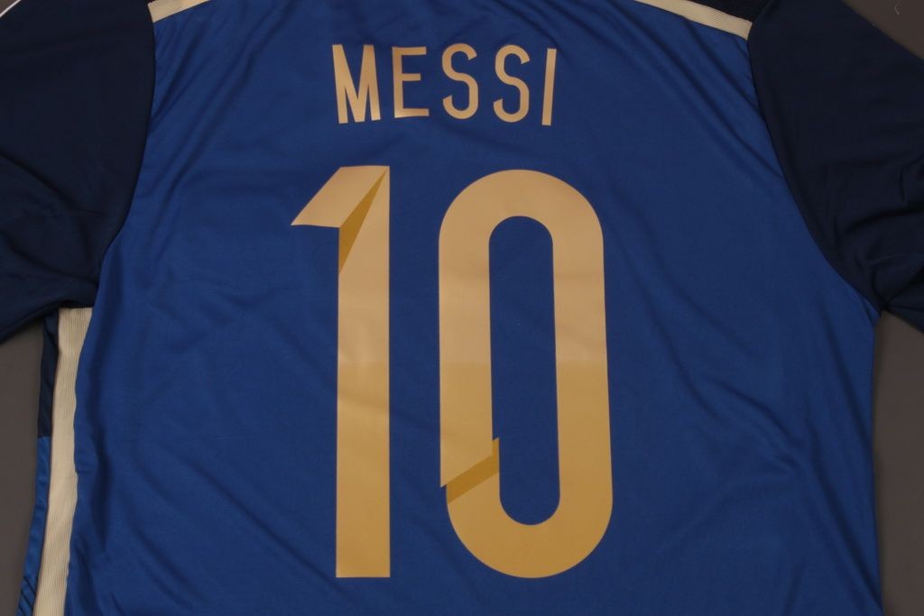 Argentina 14/15 Away Soccer Shirt #10 MESSI - Click Image to Close