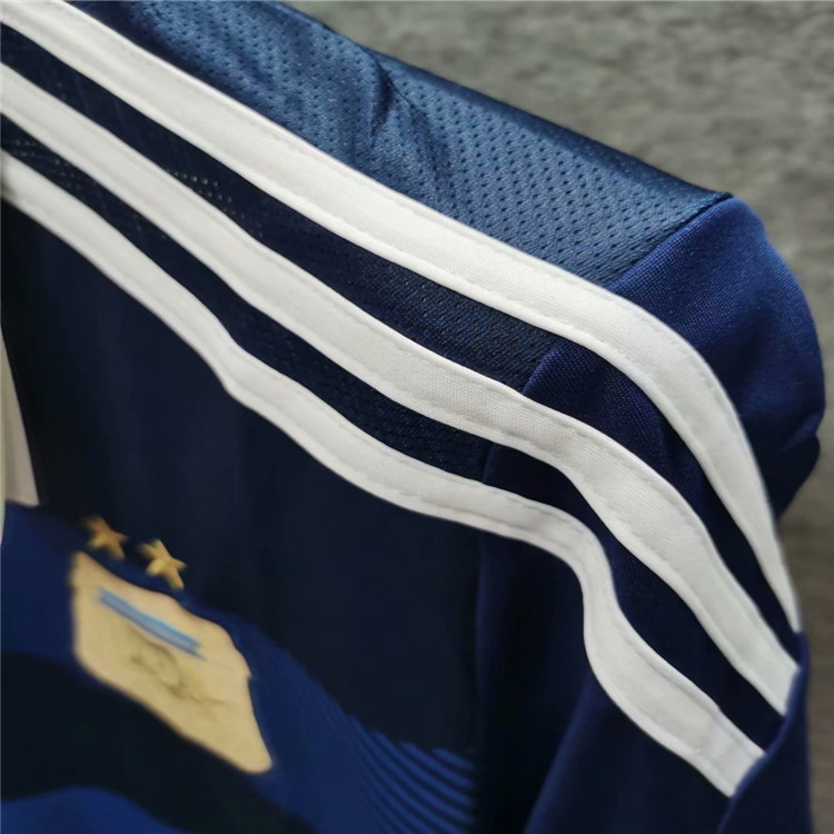 Argentina 2014 World Cup #10 MESSI Away Blue Soccer Jersey Football Shirt - Click Image to Close