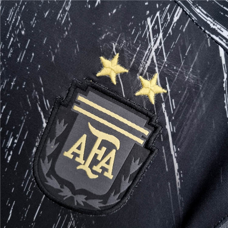 2022 Argentina Black Soccer Jersey Football Shirt - Click Image to Close