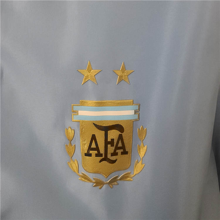 Argentina World Cup 2022 Blue Windbreaker Jacket - Click Image to Close