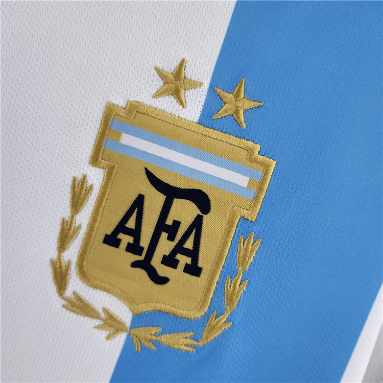 Women's Argentina World Cup 2022 Home Blue Soccer Jersey Football Shirt - Click Image to Close