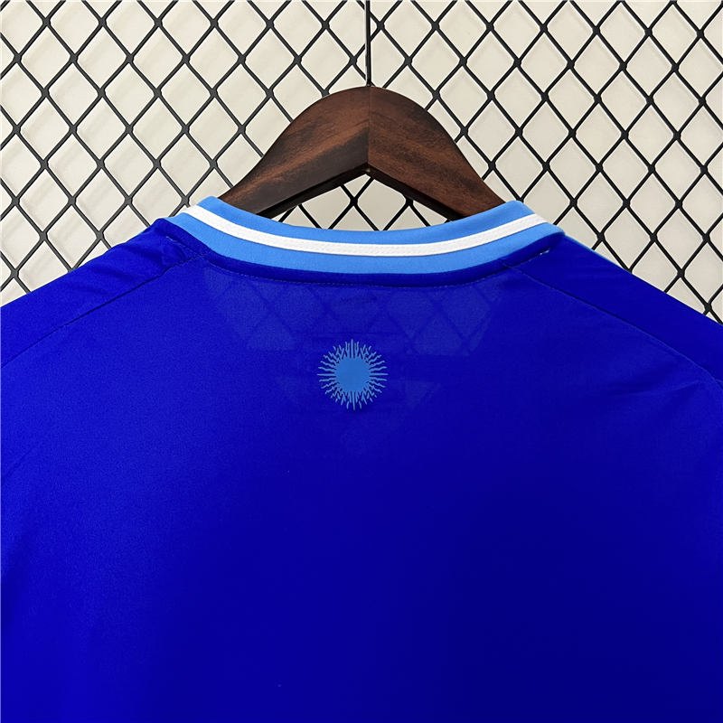 2024 Argentina Away Blue Soccer Jersey Football Shirt - Click Image to Close