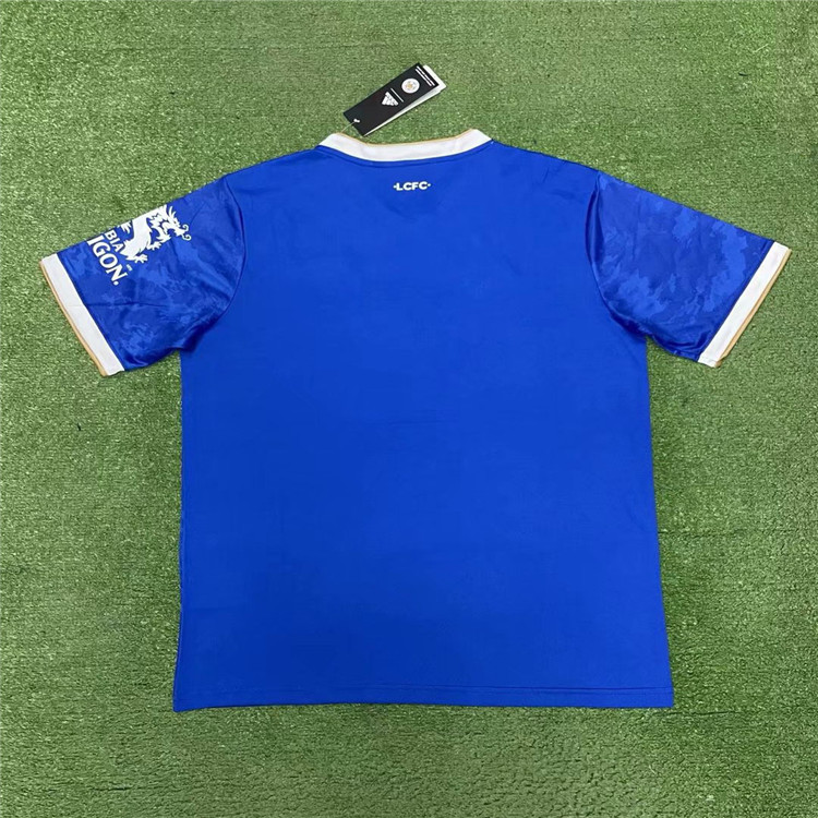 Leicester City 21-22 Home Blue Soccer Jersey Football Shirt - Click Image to Close