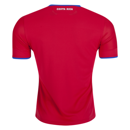 Costa Rica Home 2017 Soccer Jersey Shirt - Click Image to Close