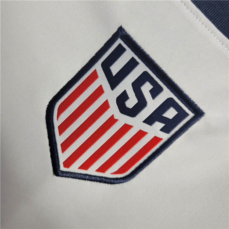 USA World Cup 2022 Home White Soccer Jersey Soccer Shirt - Click Image to Close