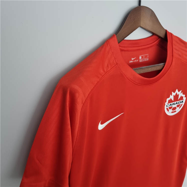 Canda World Cup 2022 Home Red Soccer Jersey Soccer Shirt - Click Image to Close