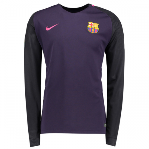 Barcelona Away 2016/17 LS Soccer Jersey Shirt