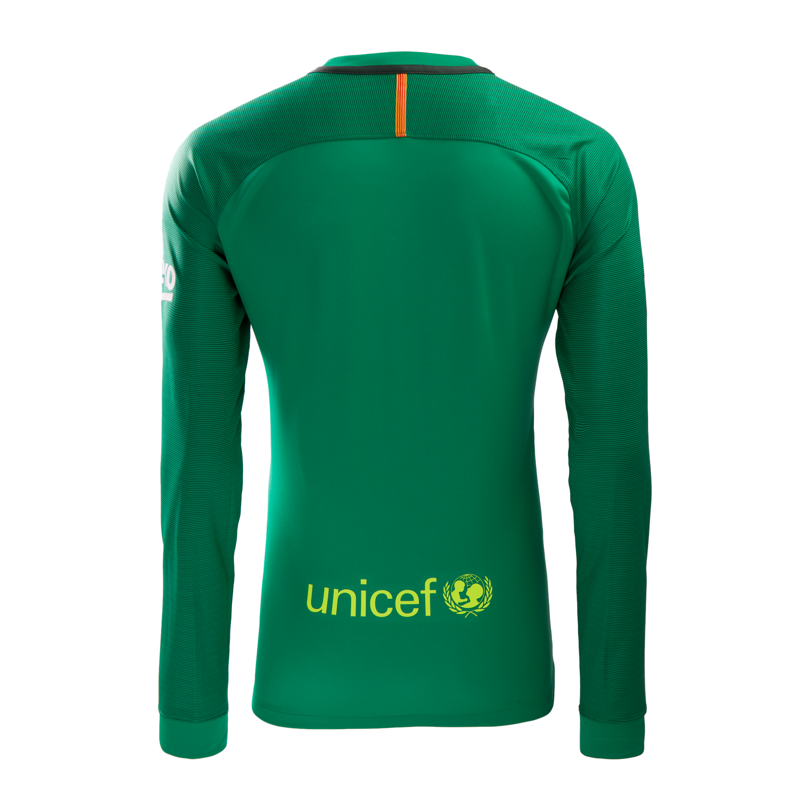 Barcelona LS Goalkeeper 2016-17 Green Jersey Shirt - Click Image to Close