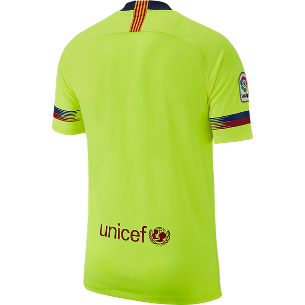 Barcelona Away 2018/19 Soccer Jersey Shirt - Click Image to Close