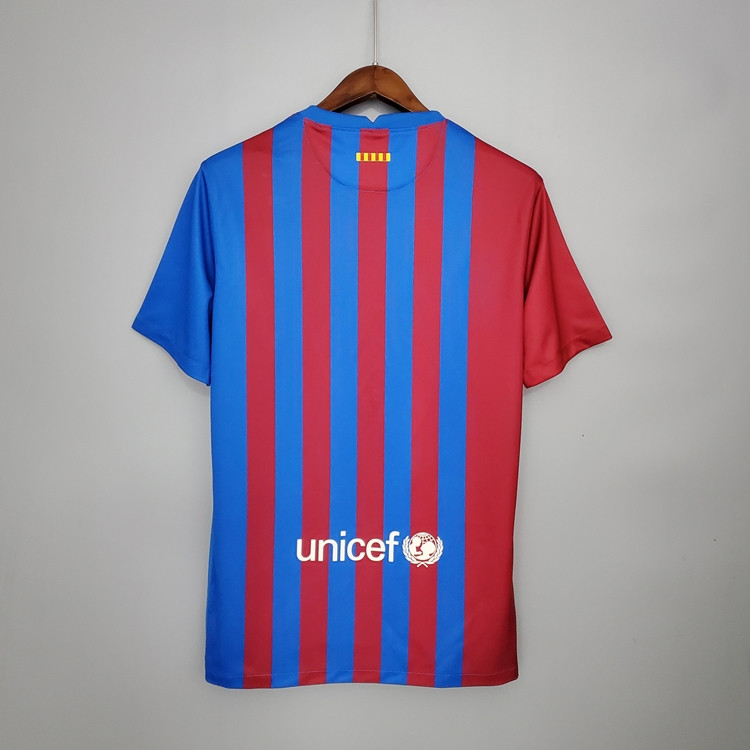 KUN AGÜERO #9 Barcelona FC Soccer Jersey Football Shirt Red&Blue 21-22 - Click Image to Close