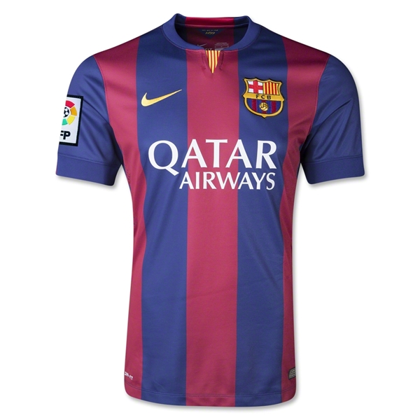 Barcelona 14/15 MESSI #10 Home Soccer Jersey - Click Image to Close