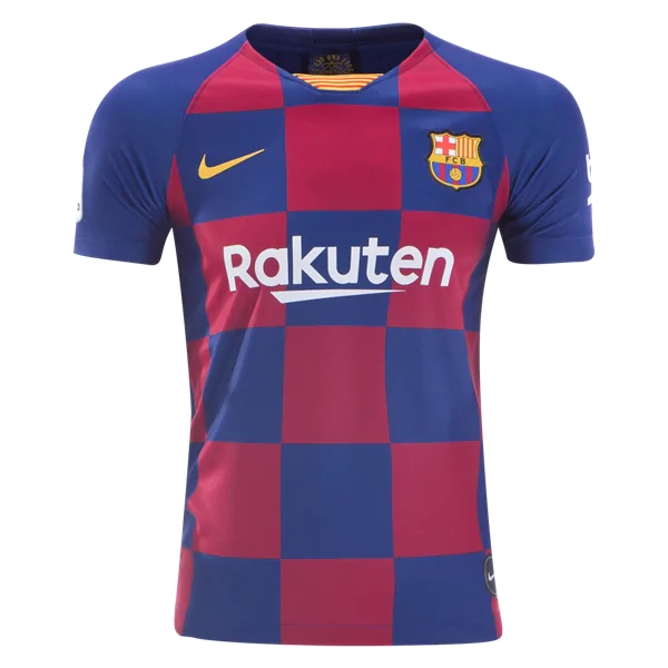 2019-20 Barcelona MESSI Home Soccer Jersey Shirt - Click Image to Close