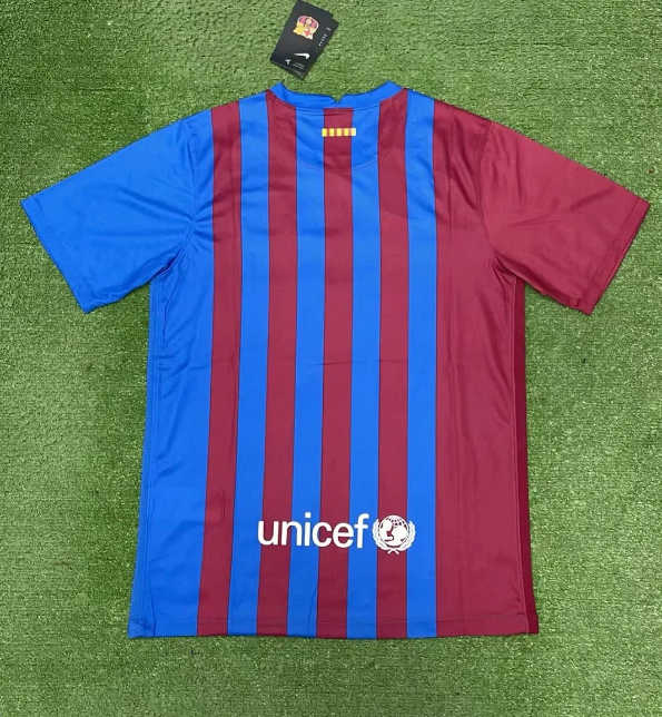 Barcelona FC 21-22 Red&Blue Football Jersey Shirt