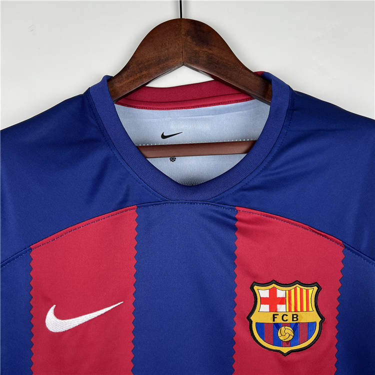 Barcelona FC 23/24 Soccer Jersey Home Blue Football Shirt - Click Image to Close