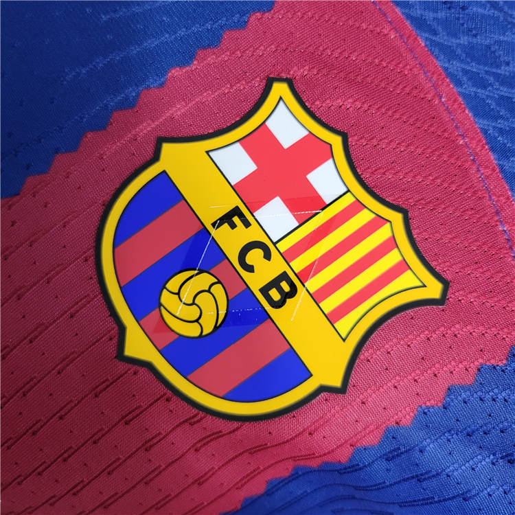 Barcelona FC 23/24 Soccer Jersey Home Blue Football Shirt (Authentic Version) - Click Image to Close