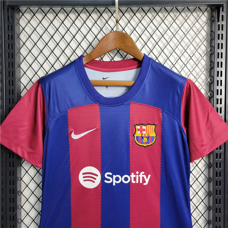 Women's Barcelona FC 23/24 Soccer Jersey Home Football Shirt - Click Image to Close