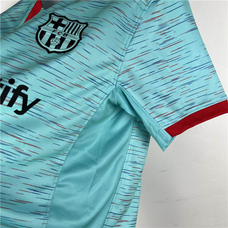 Barcelona FC 23/24 Football Shirt Third Blue Soccer Jersey - Click Image to Close