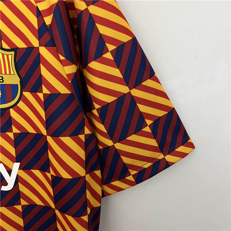 Barcelona FC 23/24 Soccer Jersey Training Shirt - Click Image to Close