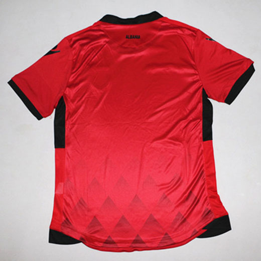 Albania Home 2017 Red Soccer Jersey Shirt - Click Image to Close