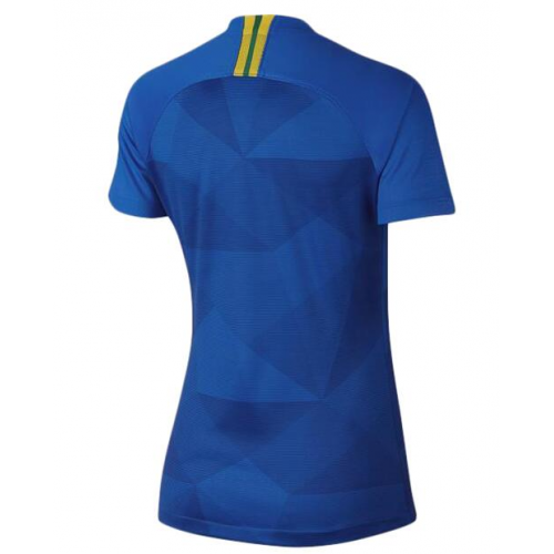 Brazil Away 2018 Women's World Cup Soccer Jersey Shirt - Click Image to Close