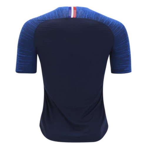 France Home 2018 World Cup 2 Stars Soccer Jersey Shirt - Click Image to Close