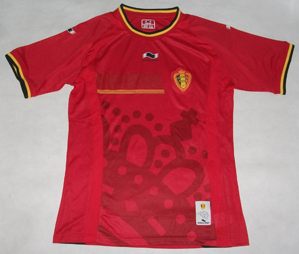 2014 FIFA World Cup Belgium Home Soccer Jersey - Click Image to Close