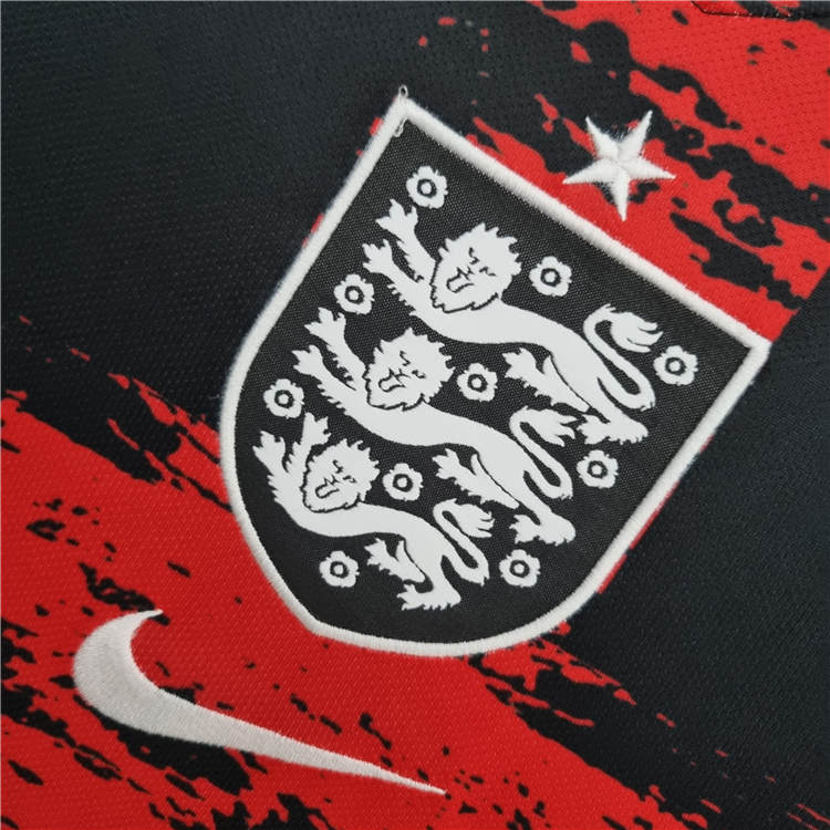 2022 World Cup England Training Soccer Shirt Black Football Shirt - Click Image to Close