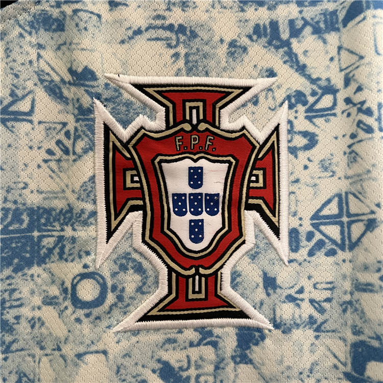 UEFA Euro 2024 Portugal Away Soccer Jersey Football Shirt - Click Image to Close