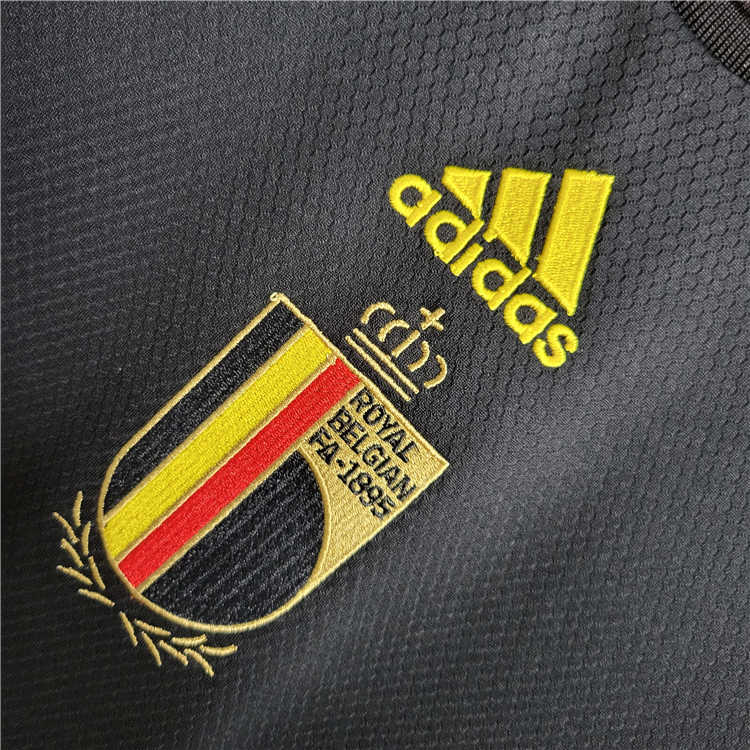 2022 Belgium Away Black Soccer Shirt Soccer Jersey - Click Image to Close