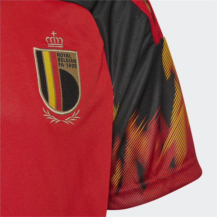 World Cup 2022 Belgium Home Red&Black Soccer Shirt Soccer Jersey - Click Image to Close