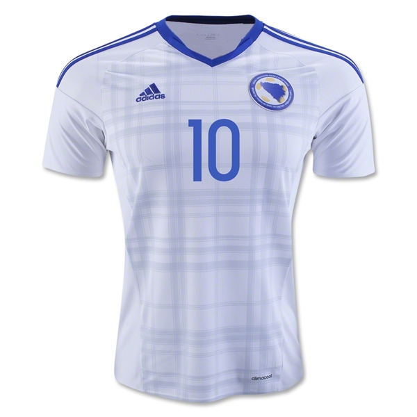 Bosnia and Herzegovina Away 2016 PJANIC #10 Soccer Jersey - Click Image to Close