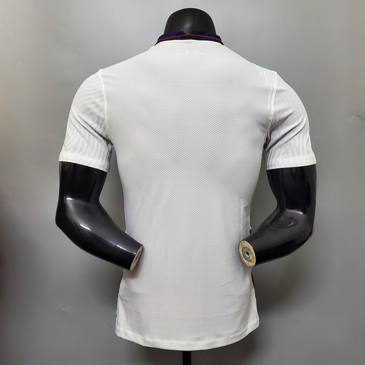 Euro 2020 England Home Kit Soccer Shirt White Football Shirt (Player Version) - Click Image to Close