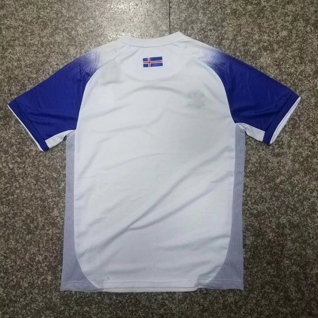 Iceland Away 2018 World Cup Soccer Jersey - Click Image to Close