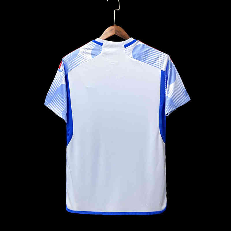 Spain World Cup 2022 Away Blue Soccer Jersey Football Shirt - Click Image to Close