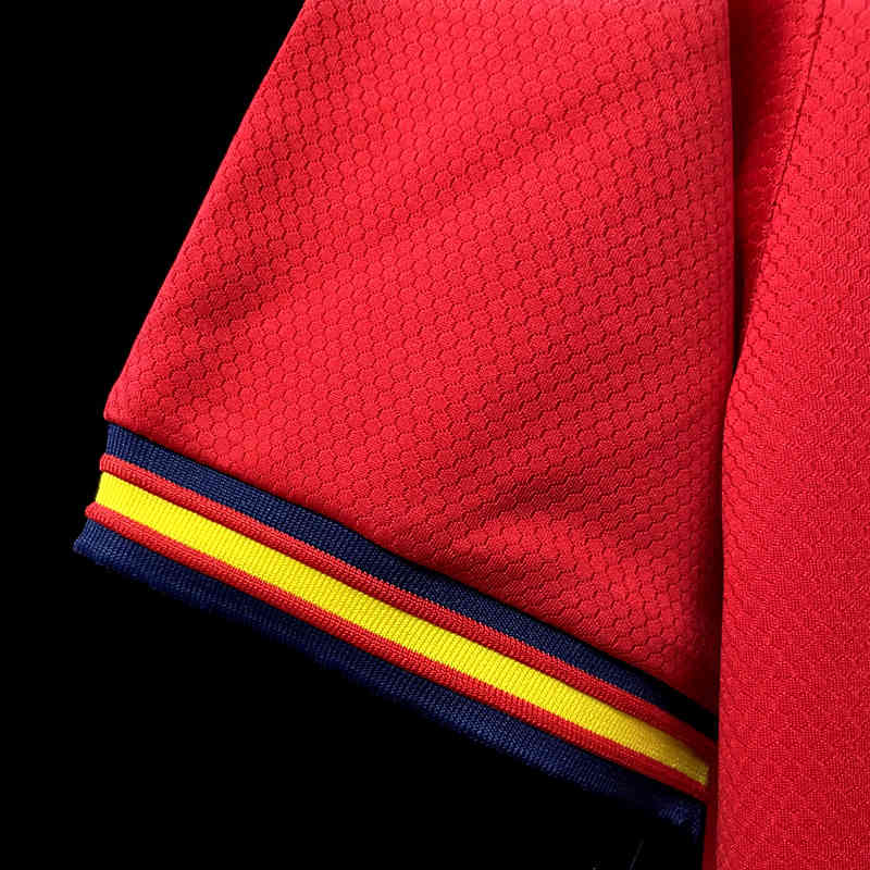 Spain World Cup 2022 Red Soccer Jersey Football Shirt - Click Image to Close