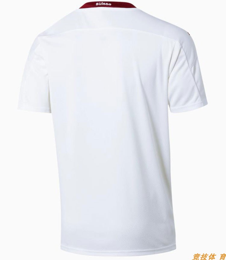2020 Switzerland Away White Soccer Jersey Shirt - Click Image to Close