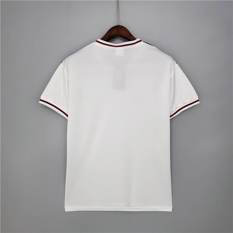 1982 England Home White&Red Retro Soccer Jersey Football Shirt - Click Image to Close