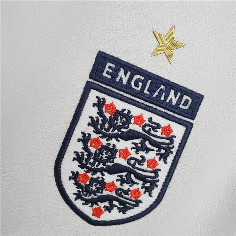 2006 England Home White Retro Soccer Jersey Football Shirt - Click Image to Close