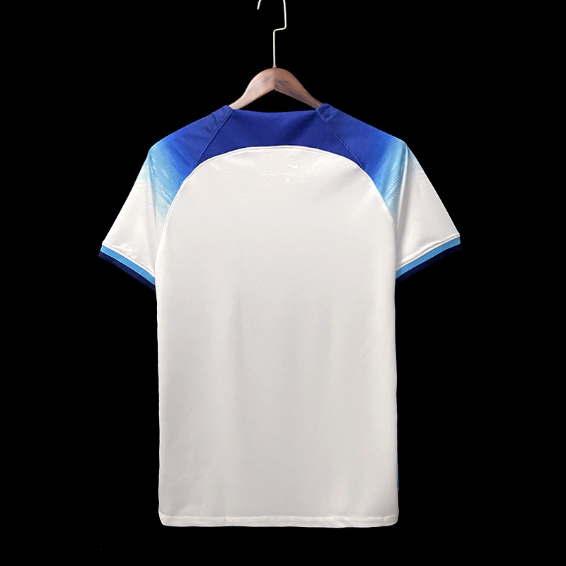 England World Cup 2022 Home Kit Soccer Shirt White Football Shirt - Click Image to Close