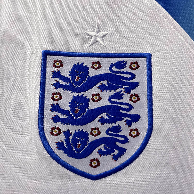 England World Cup 2022 Home Kit Soccer Shirt White Football Shirt - Click Image to Close