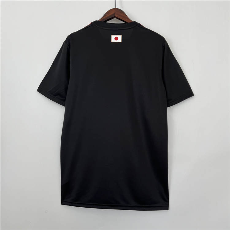 Japan 2023 Special Edition Black Soccer Jersey Football Shirt - Click Image to Close
