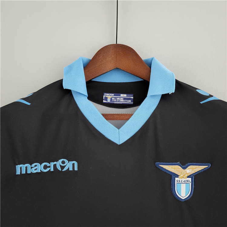 15/16 Lazio Retro Away Blue Soccer Jersey Football Shirt - Click Image to Close