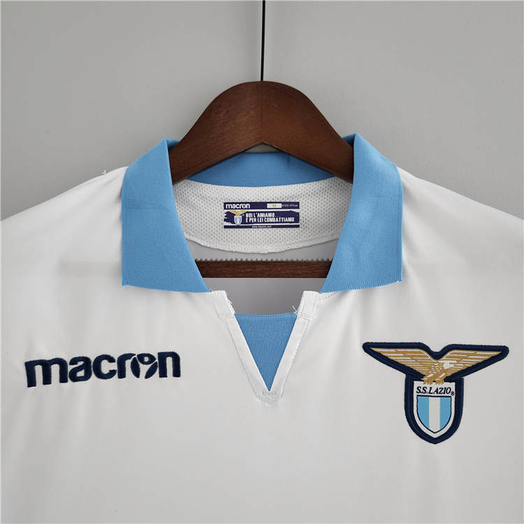 18-19 Lazio Retro Home Soccer Jersey Football Shirt - Click Image to Close